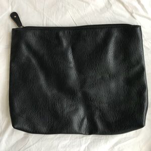 Free people leather clutch